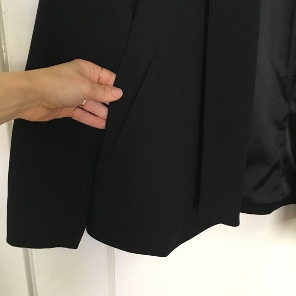 Eileen Fisher Open Front Shawl Collar Blazer XS S - Picture 4 of 6